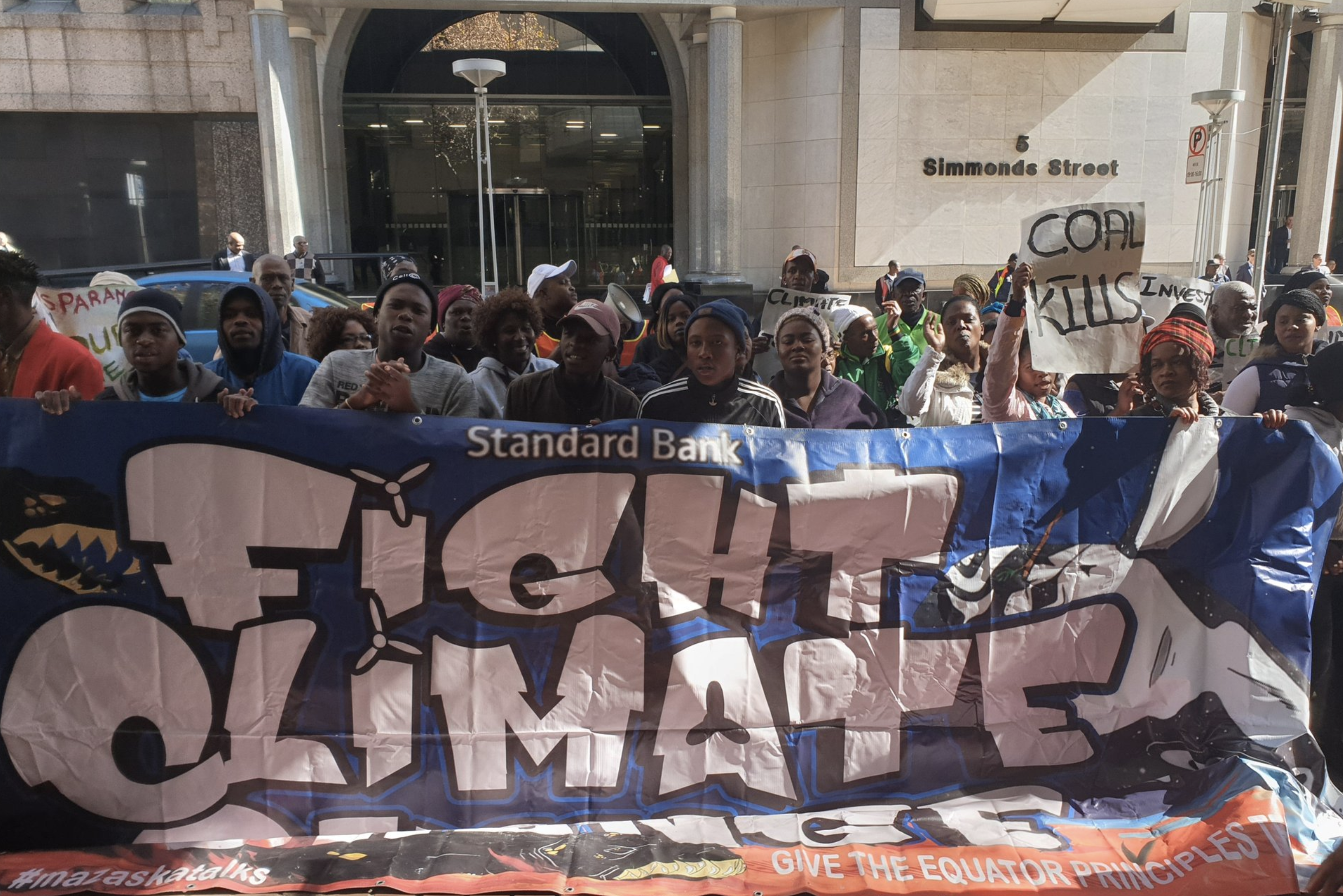 Climate change resolution gets support at South Africa's Standard Bank
