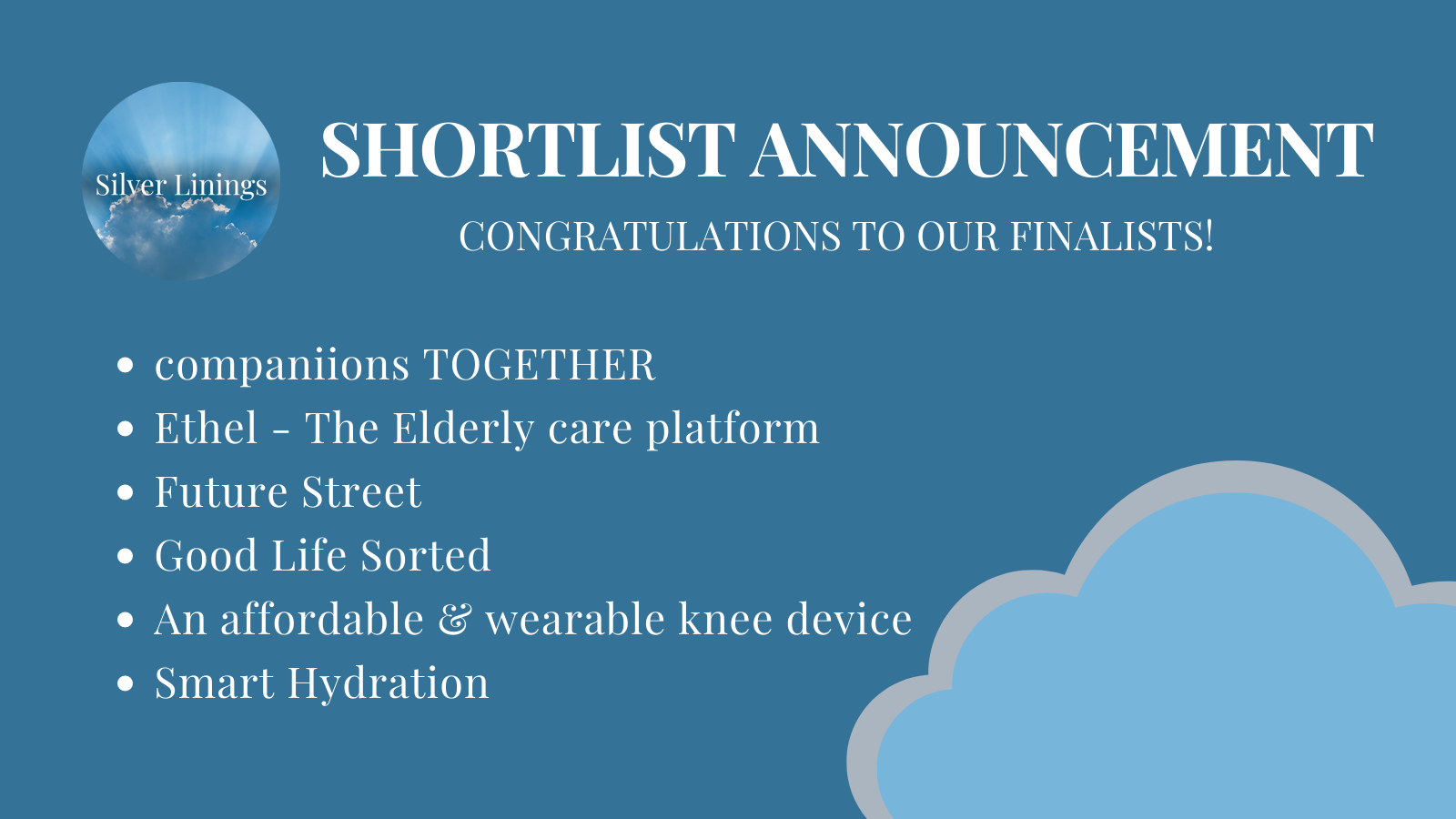 Six finalists announced for the Feb 10 'Dragon's Den' Awards Event of