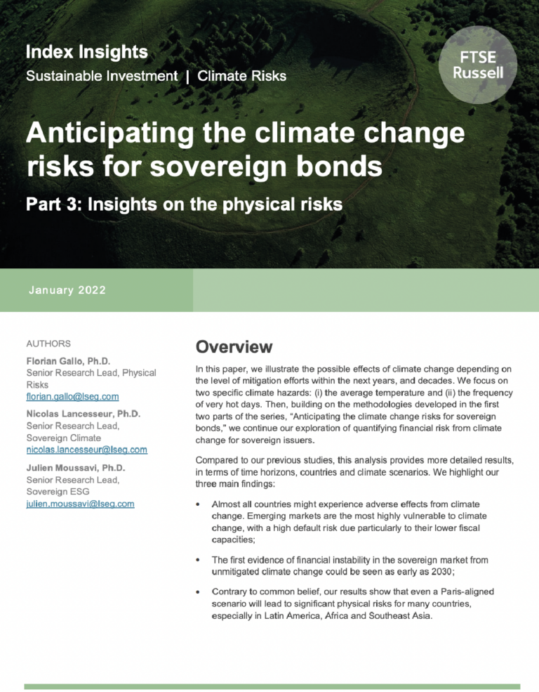 Anticipating the climate change risks for sovereign bonds (Part 3 ...