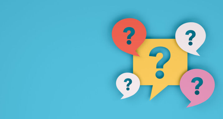 Question Mark on Speech Bubble