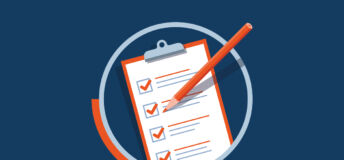 Illustration of a checklist and a clipboard