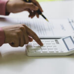 Tenth of taxonomy-aligned capex may be double-counted, says EU Platform Real estate loan contract concept and mortgage calculator. Terms of contract documents, real estate agreements and real estate price fees.