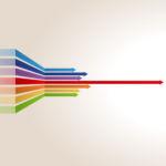 Multiple arrows heading towards the centre of a target
