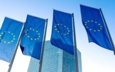 European Commission flags priorities for Shareholder Rights Directive revision Image of European Union flags in Frankfurt, Germany.