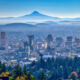 Aerial view of Portland, Oregon