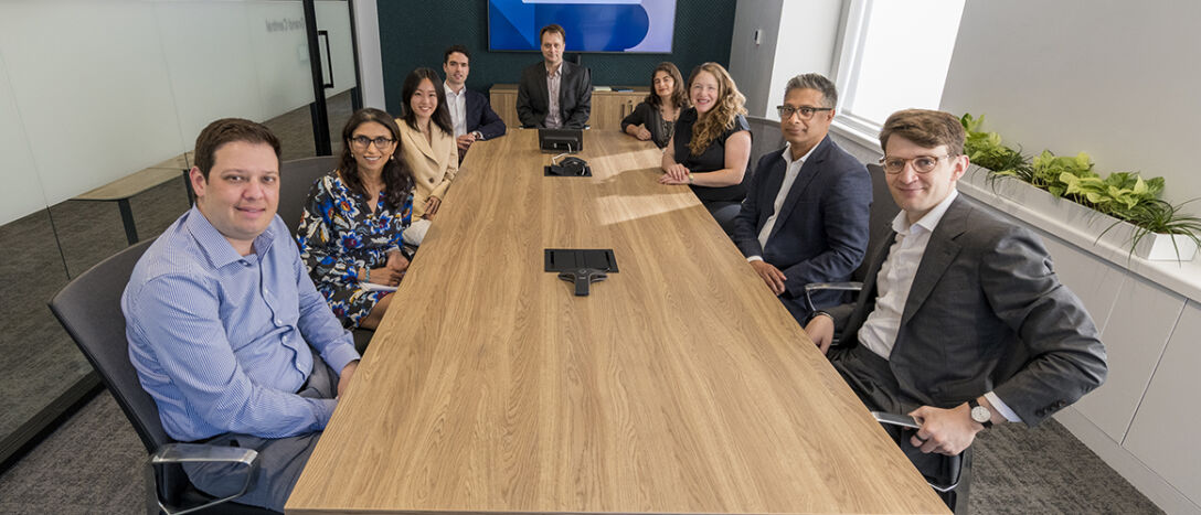 Panellists of Responsible Investor's climate impact roundtable, co-ordinated with Climate X