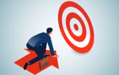 NZAOA adds transition targets to revised target-setting framework Photo of a person on an arrow that is moving toward a target.