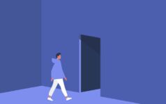 More Reform UK-led local government funds to leave RI body Illustration of the concept of walking out the door.