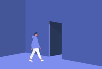 More Reform UK-led local government funds to leave RI body Illustration of the concept of walking out the door.