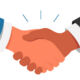 Asset owners encourage PRI to position itself as ‘enabler’ rather than ‘lead actor’ closeup of two hands shaking (people are in suits)