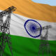 Comment: Indiaโs sustainability reporting framework is a blind spot for investors power lines against background flag of India. 3d rendering
