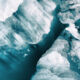A photo of melting icebergs
