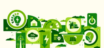 House energy efficiency, energy efficient rating class concept, eco home renovation save cost. Low-consumption ecological house. Green Building for Sustainable Development Concept