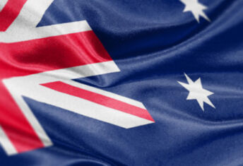 Photo of the flag of Australia