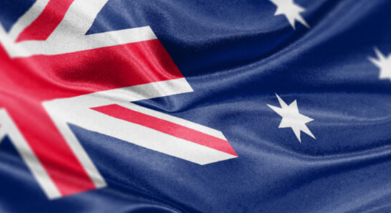 Photo of the flag of Australia