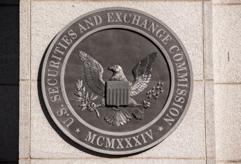 SEC moves to rescind US shareholder proposal rules SEC logo on building